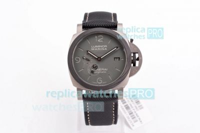 VS Factory Panerai Luminor Marina Replica Carbotech PAM1662 Watch 44mm 